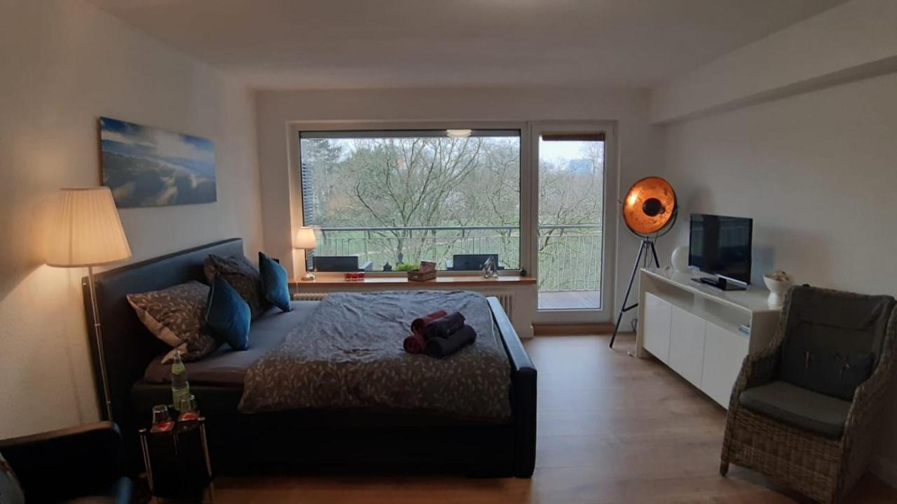 Modern City Apartment With Balcony And Nice Parc View BRE Exterior foto